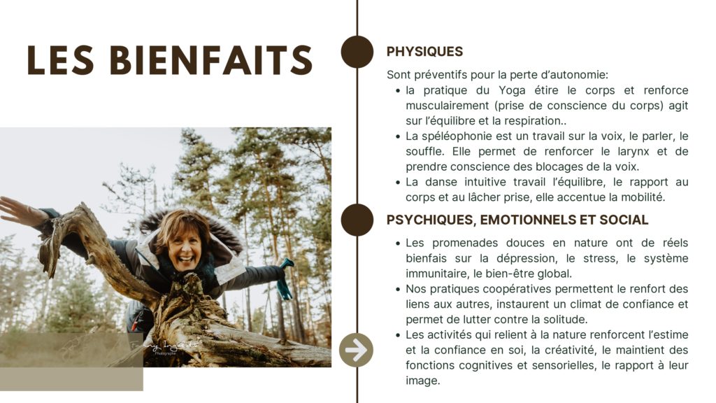 Les bienfaits d'un tel projet dehors