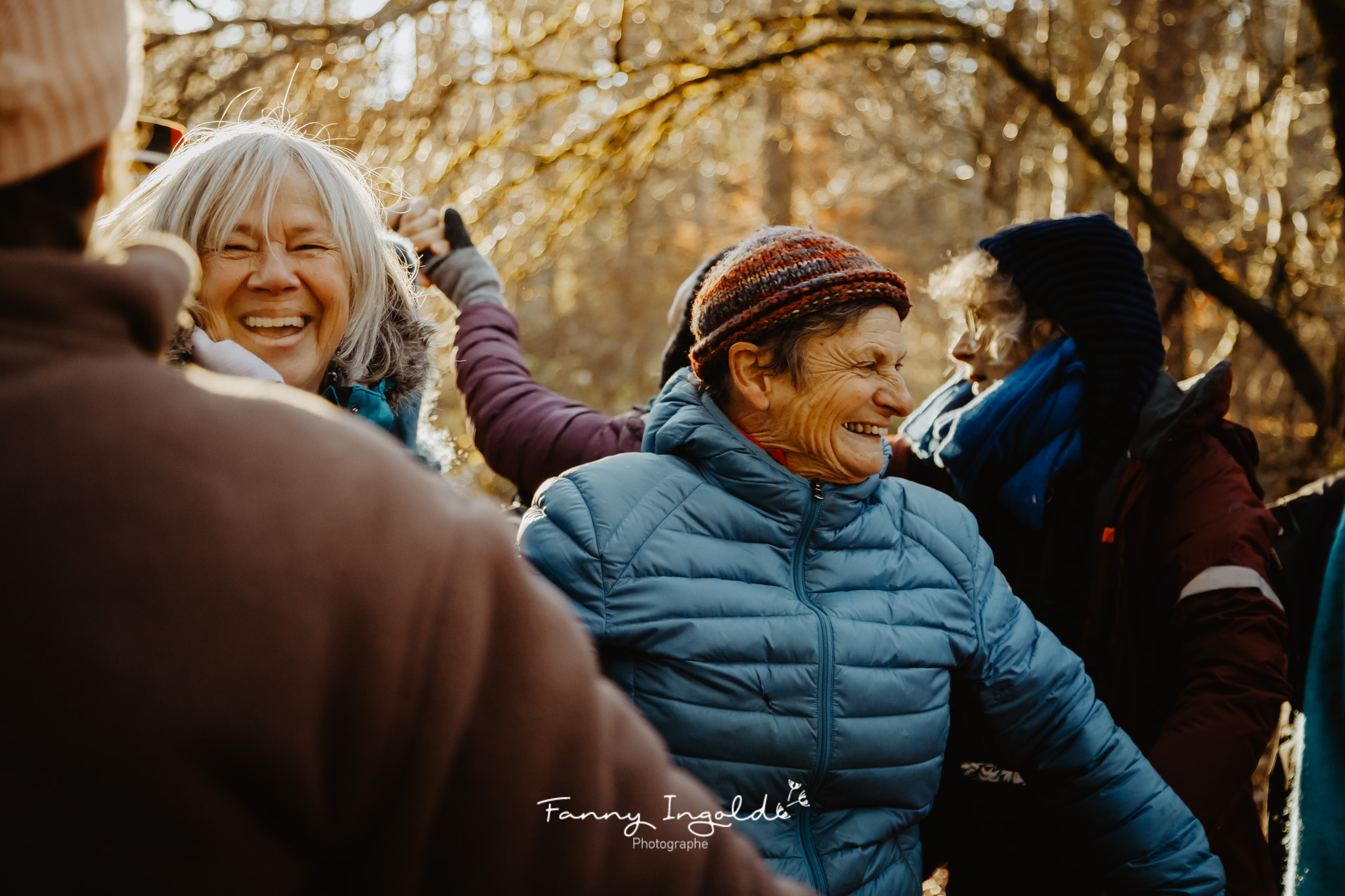 Le jeu, le contact, les rires, les visages s'illuminent